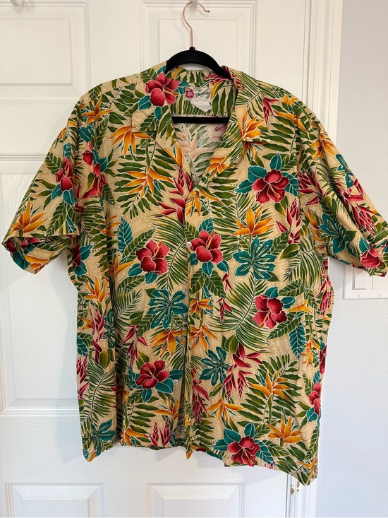 Hilo Hattie Other - Hilo Hattie Hawaiian Tropical Button Down Men’s 3X